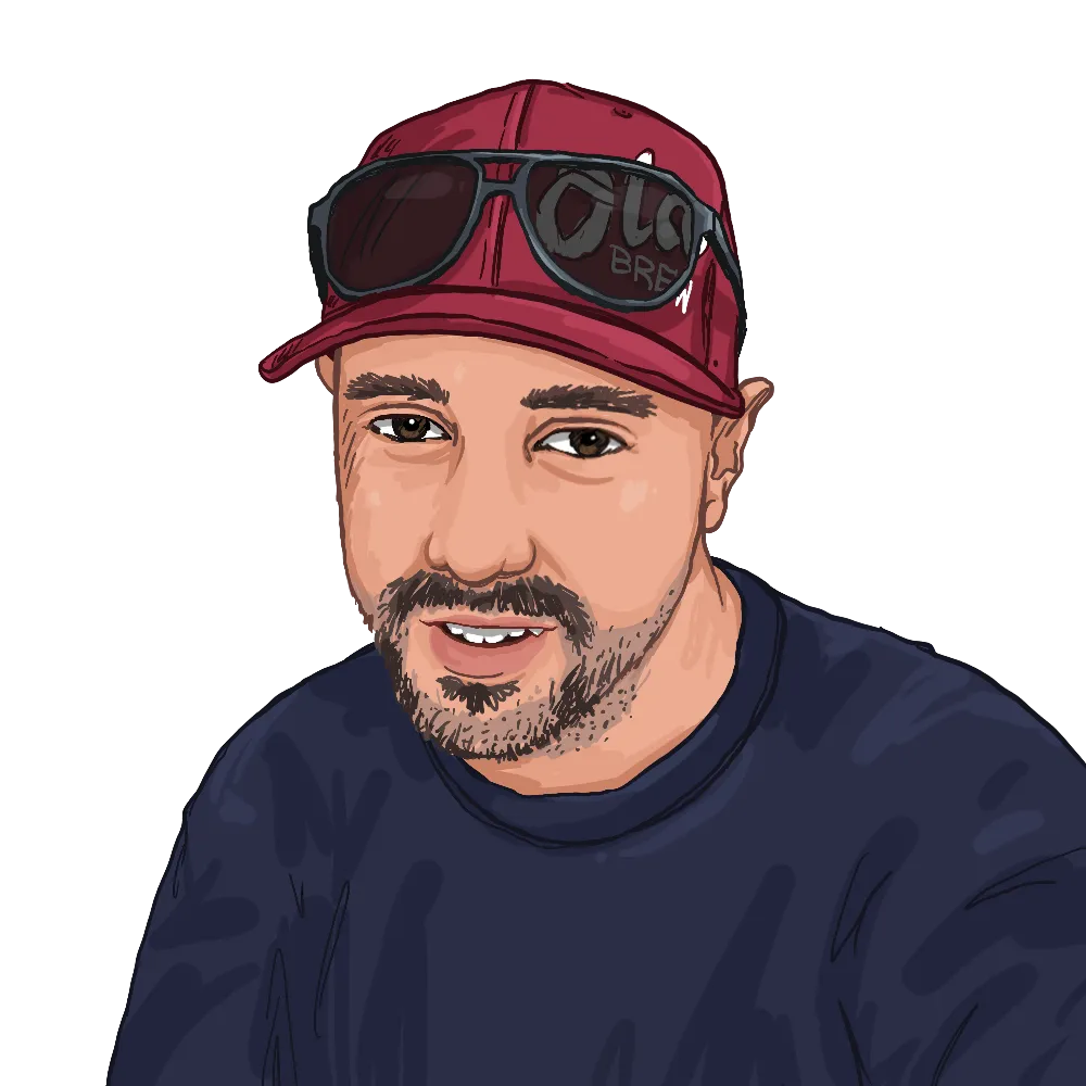 Illustrated portrait of Tyler